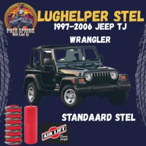 1997 tot 2006 Jeep TJ Wrangler, Sahara en Rubicon (Standaard suspensie)