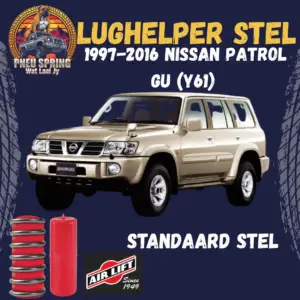 1997 tot 2016 Nissan Patrol GU (Y61) (Standaard suspensie)