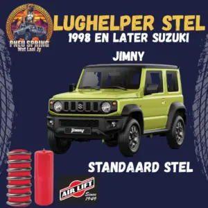 1998 en later Suzuki Jimny (Standaard suspensie)