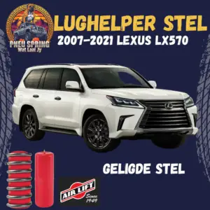 2007-2021 Lexus LX570 (Geligde suspensie)