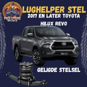 2017 en later Toyota Hilux Revo (Geligde suspensie)