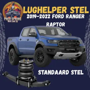 2019-2022 Ford Ranger Raptor (Standaard suspensie)