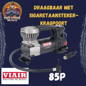 VIAIR 85P Draagbare kompressor met sigaretaansteker-kragpoort
