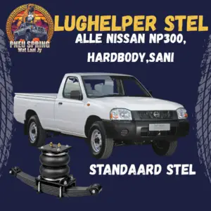 Alle Nissan Sani, Hardbody, Kingcab, Clubcab (D21 D22), NP300 Workhorse, Hi-Rider (Standaard suspensie)