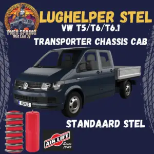 Volkswagen T5/T6/T6.1 Transporter Chassis Cab (Standaard suspensie)